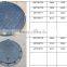EN124 B125 C250 D400 cast iron manhole cover and frame grateing grids in china