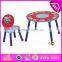 Hot sale product for 2015 wooden chair,high quality kids wooden chair,cute wooden toy mini chair for children W08G004