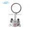 Wholesale cheap personalized foam floating custom metal key chain