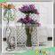 Wholesale plastic bonsai with china imported fabric artificial silk rose flowers tree