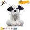 custom plush dog toy teether squeaker puppy toy dog