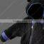 infant's knitted faux fur pramsuit black Bear unisex baby clothes