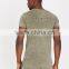 MGOO Custom Pocket Tshirt Pattern Wholesale Slim Fit Snow Wash T Shirts For Men