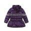 customize high quality latest down feather winter coats and jackets for child girls