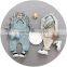 S17744A Toddlers Kids Outfits Baby Overalls 2pcs Clothes Sets