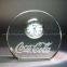 crystal table clock for office table decoration