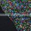 EN71 1-3 parts soft handfeeling and shinning design 3d glitter wallpaper for walls uk