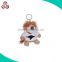 Hot sell plush lion keychain mini plush animal keychain