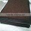 Polyester Double Stripes PVC Door Mat