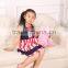 Wholesale Factory Sweet Lace Lower Hem Baby Girl Dress,joint Cute Dress,hang Neck Girls Dress MC6012204