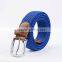 Good quality leather strap tassels braided belt without buckle/fashion lady belt