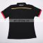 Contrast color new design polo shirt with short sleeve