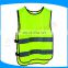 Runners reflective vest with reflective tape and side elastic band