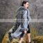 Classic Style Fox Fur Hood Garment Professional Manufacturer Real Fur Leather Jacket Quality Sheep Fur Overcoat