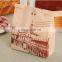 Custom Logo Printed Bakery Bread Greaseproof Take Away Fast Food Paper Bags In High Quality