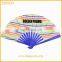 Custom Promotional PP Plastic Summer Portable Hand Fan
