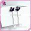 Japan and South Korea version of diamond black swan long pearl earrings