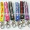 Wholesale leather softball baseball keychain from factory