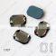 DZ-1027 rectangle shape flat back glass stone for jewelry making