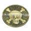 religion custom made metal coin/ logo engraved metal coin