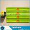CE EN13356 safty yellow reflective pvc slap bracelet