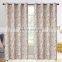 PolyesterJacquard leaf pattern blackout curtain fabric