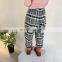Children's clothing 2020 autumn and winter new Korean version of the composite plaid trousers for boys and girls children's carr