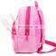 Baby Girl Pink Backpack Infant Cute Rabbit mini Backpacks for 1-2T plush soft gift