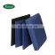 Hot sale linen fabric square foot stool ottoman with large serving tray for living room