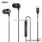 Remax New RM-560 10mm speaker sports earphone Type-C with mic&volume control