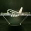 3D Lamp plane airbus best model present for children bright base hot selling USB/battery operated led night light lamp