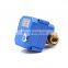 CWX-25S mini electric actuator motor water ball valve 5V 12V 24V 110V 220V three way motorized ball valve