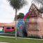 Water Wheel Inflatable Slide Water, Backyard Inflatable Marble Water Slides With Pool