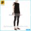 2016 With Competitive Price Lady Simple Black Casual T-shirt