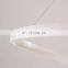 Modern Ship Chandelier LED Hanging Light Fixture for Contemporary Living Room
