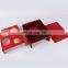 Toshine red color anodizing aluminum extrusion profile aluminium fabrication works