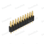 Dnenlink 2.54mm pitch Single Row H4.0mm Straight Male Headert DIP type PogoPin header connector