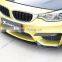 Dry Carbon Fiber M4 Front Bumper Upper Splitters Trim for BMW F80 M3 F82 F83 M4 14-19