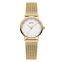 PURE WHITE FACE WOMEN'S WATCH WITH MESH BAND MANUFACTURER