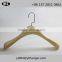 high end lady custom wooden hanger and pants hanger