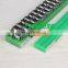uhmwpe plastic  side guide rail with stainless steel for latten or glass