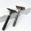 New design removable shaving colorful brass metal barber double edge blades shaving safety razor