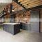 China supplier hot sale gray shaker wood door kitchen cabinet