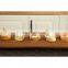 Wooden Cheese Board and Bread Board, Classic Design - 17 x 6 Inch