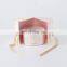 Round rigid gift box containers with ribbon display gift box for depotting permanent soap flower jewelry