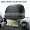 Newest Car Seat Headrest Pillow Adjustable Head Neck Support Detachable Head Pillow Travel cushion + Mobile phone holder