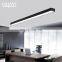 HUAYI High Performance Simple Style Aluminum Modern Indoor Office Shop LED Linear Batten Light