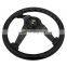 professional custom design black classic wood steering wheel