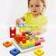 Early Educational Toys Wooden Geometric Stacking Sort Toys Shape Sorter Toys Puzzle Games for Kids