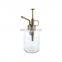 Customization Hand Pump Compression Bath 250Ml Glass Colored Garden Atomizer Pump Sprayer Bottle With Hand Pump Bottles Sprayer